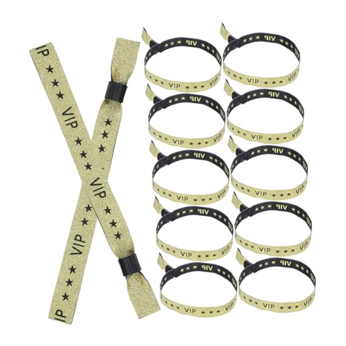 HYTROVE 20 Stück Stoff Partybänder für Hochzeiten Konzerte Clubs und Festivals Schnelle Einlasskontrolle und Gästeidentifikation HYTROVE 20 Stück Stoff Partybänder für Hochzeiten Konzerte Clubs und Festivals Schnelle Einlasskontrolle und Gästeidentifikation von HYTROVE