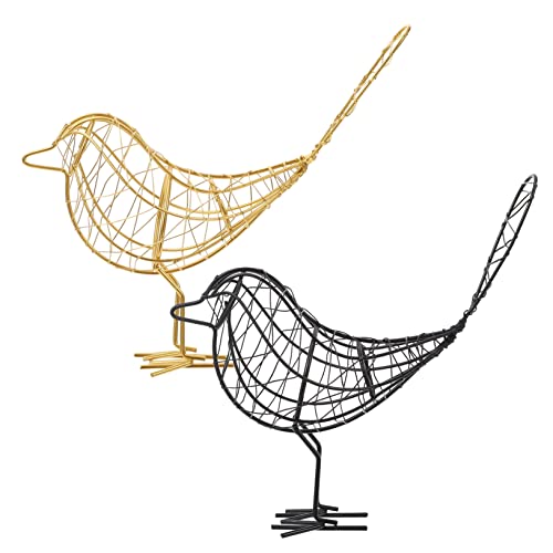 HYTROVE 2stücke Eisen-draht Vögel Figur Dekoration Kunst Vögel Form Wohnaccessoire Für Wohnzimmer Und Garten Elegantes Design HYTROVE 2stücke Eisen-draht Vögel Figur Dekoration Kunst Vögel Form Wohnaccessoire Für Wohnzimmer Und Garten Elegantes Design von HYTROVE