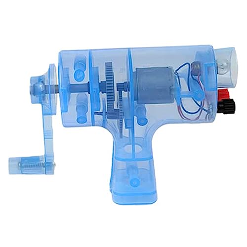 HYTROVE Handkurbelgenerator Tragbar für Physikexperimente DIY zur Praktischer Fähigkeiten bei Kindern für Unterricht und Wissenschaftsprojekte von HYTROVE