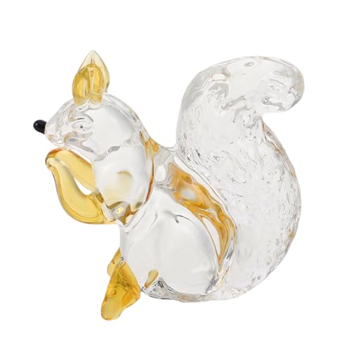 HYTROVE Kristalleichhörnchen Bastelset Basteln Hundestatuen Im Freien Eichhörnchen-gartenstatue Schneckenfigur Garteneichhörnchen Kristalltier Eichhörnchenfiguren Kristallbären Yellow HYTROVE Kristalleichhörnchen Bastelset Basteln Hundestatuen Im Freien Eichhörnchen-gartenstatue Schneckenfigur Garteneichhörnchen Kristalltier Eichhörnchenfiguren Kristallbären Yellow von HYTROVE