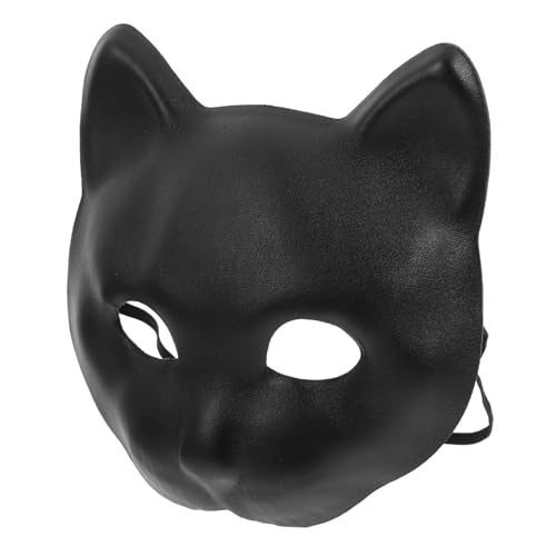 HYTROVE Schwarze Panthermaske Halbmaske Maskerade Tiermaske Panther Modelliermaske Requisite Halbpanther-maske Maskerade-maskendekoration Austausch Der Panther-maske Maskenstütze Eva Black HYTROVE Schwarze Panthermaske Halbmaske Maskerade Tiermaske Panther Modelliermaske Requisite Halbpanther-maske Maskerade-maskendekoration Austausch Der Panther-maske Maskenstütze Eva Black von HYTROVE