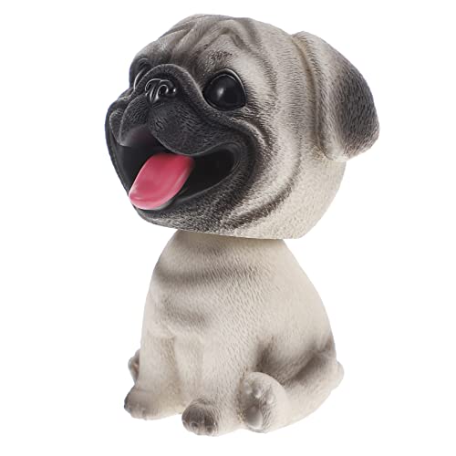 HYTROVE Schüttelkopf Hundeschmuck aus Resin Lustige Auto Dekoration Desktop Welpenornament Wackelhund für Kuchen Geschenkideen Robuste Hundedekoration für Auto HYTROVE Schüttelkopf Hundeschmuck aus Resin Lustige Auto Dekoration Desktop Welpenornament Wackelhund für Kuchen Geschenkideen Robuste Hundedekoration für Auto von HYTROVE