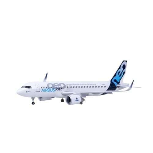 HYTTER 47CM 1/80 Für A320 Replik Flugzeug Modell Simulation Airliner Druckguss Harz Montage Miniatur Desktop Dekoration Statische Büro von HYTTER