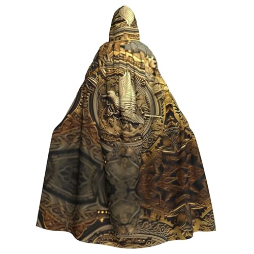 HYTTER Bitcoins Prints Halloween-Poncho mit Kapuze, für Erwachsene, Party-Dekoration, Party, Karneval, Kostüm, pflegeleicht, langlebig HYTTER Bitcoins Prints Halloween-Poncho mit Kapuze, für Erwachsene, Party-Dekoration, Party, Karneval, Kostüm, pflegeleicht, langlebig von HYTTER