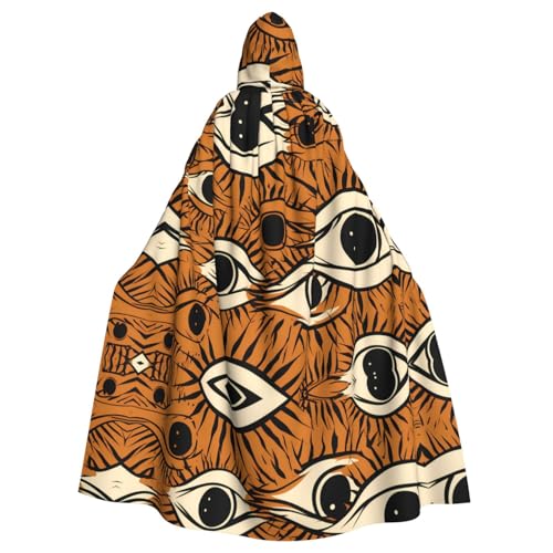 HYTTER Eyes Prints Halloween-Poncho mit Kapuze, für Erwachsene, Party-Dekoration, Party, Karneval, Kostüm, pflegeleicht, langlebig HYTTER Eyes Prints Halloween-Poncho mit Kapuze, für Erwachsene, Party-Dekoration, Party, Karneval, Kostüm, pflegeleicht, langlebig von HYTTER