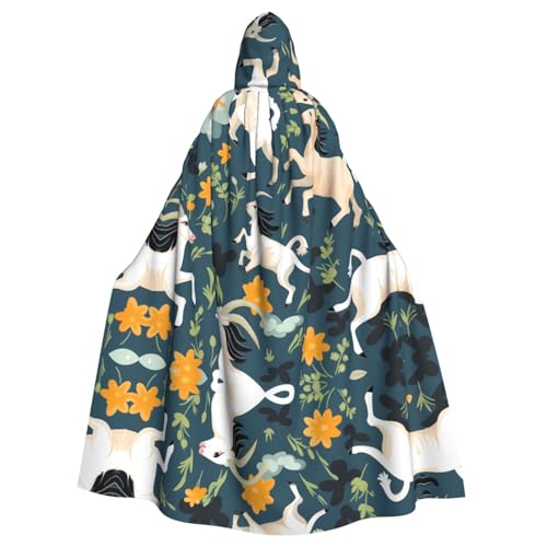 HYTTER Halloween-Poncho mit Kapuze für Erwachsene, Party-Dekoration, Party, Karneval, Kostüm, pflegeleicht, langlebig HYTTER Halloween-Poncho mit Kapuze für Erwachsene, Party-Dekoration, Party, Karneval, Kostüm, pflegeleicht, langlebig von HYTTER
