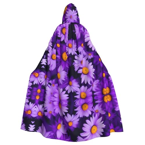 HYTTER Halloween-Poncho mit Kapuze und Gänseblümchen-Motiv, für Erwachsene, Party-Dekoration, Party, Karneval, Kostüm, pflegeleicht, langlebig HYTTER Halloween-Poncho mit Kapuze und Gänseblümchen-Motiv, für Erwachsene, Party-Dekoration, Party, Karneval, Kostüm, pflegeleicht, langlebig von HYTTER
