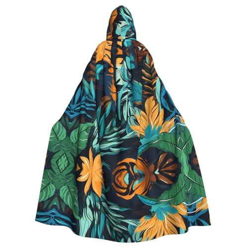 HYTTER Halloween-Poncho mit Kapuze und coolem Tiger-Druck, für Erwachsene, Party-Dekoration, Party, Karneval, Kostüm, pflegeleicht, langlebig HYTTER Halloween-Poncho mit Kapuze und coolem Tiger-Druck, für Erwachsene, Party-Dekoration, Party, Karneval, Kostüm, pflegeleicht, langlebig von HYTTER