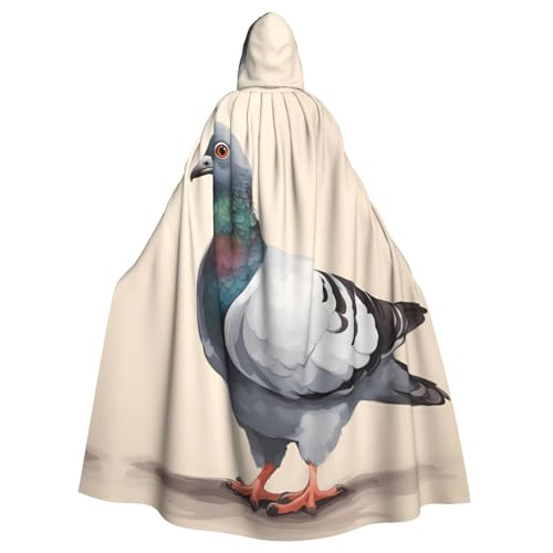 HYTTER Halloween-Poncho mit niedlichem Taubenmotiv, mit Kapuze, für Erwachsene, Party-Dekoration, Party, Karneval, Kostüm, pflegeleicht, langlebig HYTTER Halloween-Poncho mit niedlichem Taubenmotiv, mit Kapuze, für Erwachsene, Party-Dekoration, Party, Karneval, Kostüm, pflegeleicht, langlebig von HYTTER
