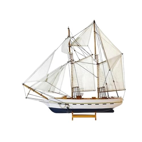 HYTTER Holzsimulation Segelbootmodell Innendekoration Kunsthandwerk Boot Nautisches Thema Geschenke Spielzeug Home Series Zubehör von HYTTER