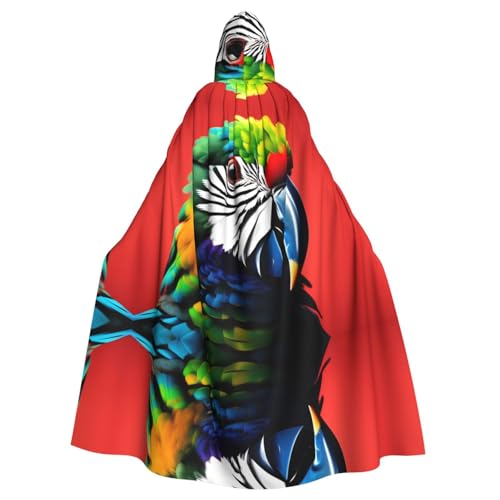 HYTTER Parrot Prints Halloween Kapuzenponcho Erwachsene Umhang Party Dekoration Party Karneval Kostüm pflegeleicht langlebig HYTTER Parrot Prints Halloween Kapuzenponcho Erwachsene Umhang Party Dekoration Party Karneval Kostüm pflegeleicht langlebig von HYTTER