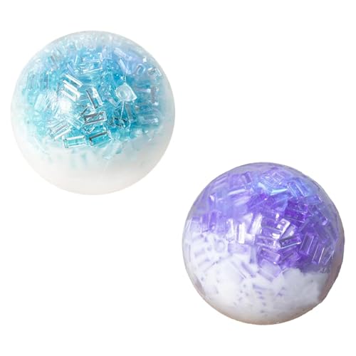 2 Stück Quetschball, Squishy Ball, Taba Squishy, Fufu Squishy, Antistressball Kinder, Stressball Kinder, Anti Stress Bälle, 6cm Weiche Handbälle, Ideal Für Schule, Büro Und Reisen (1 Blau, 1 Lila) 2 Stück Quetschball, Squishy Ball, Taba Squishy, Fufu Squishy, Antistressball Kinder, Stressball Kinder, Anti Stress Bälle, 6cm Weiche Handbälle, Ideal Für Schule, Büro Und Reisen (1 Blau, 1 Lila) von HYZSHL