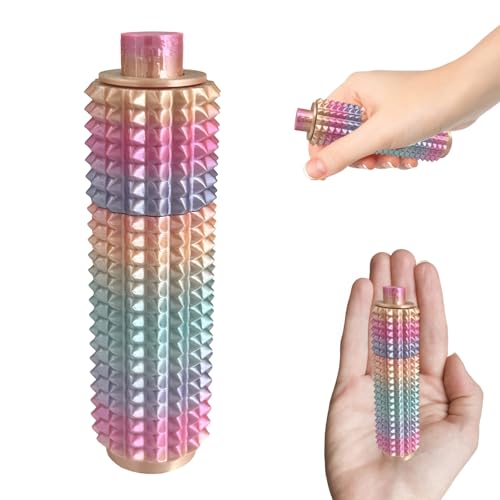 4 Stück Spiky Fidget Toys, Skills Borderline Schlüsselanhänger für Stressabbau, Taktile Sensory Toy for Adults für Erwachsene, Skin Picking Fidget Toys für Handmassage 4 Stück Spiky Fidget Toys, Skills Borderline Schlüsselanhänger für Stressabbau, Taktile Sensory Toy for Adults für Erwachsene, Skin Picking Fidget Toys für Handmassage von HYZSHL