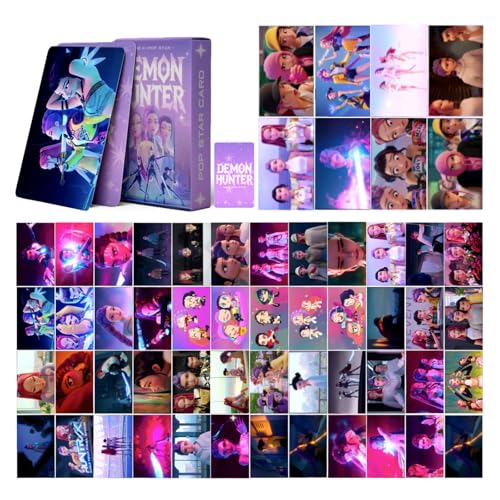 HYZSHL 55 PCS Fotokarten Set, Inspiriert von Hun-ters, Geschenk für Fans und Sammler, Ideal für Fotowand, Tagebuch und Spezielle Anlässe von HYZSHL