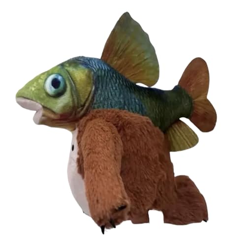 HYZSHL Brainrot Kuscheltier, Italian Brainrot Plüschtier, Weiches Stofftier, Lustiges Geschenk für Sammler und Erwachsene, Idealer Begleiter für Zuhause und Unterwegs,25CM von HYZSHL