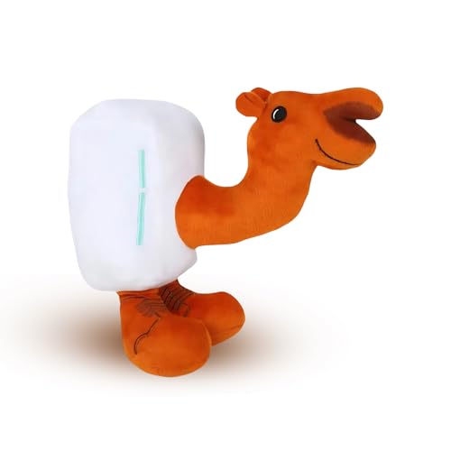 HYZSHL Brainrot Kuscheltier, Italienisches Tralalero Tralala Plüschtier, 25cm Weiche Kamelfigur, Ideal Für Kinder Und Sammler, Lustiger Schreibtischdekoration von HYZSHL