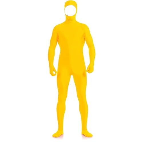 HYZSHL Catsuit Männer, Halloween Kostüm, Ganzkörperanzug Damen, 180cm Orange Open Face Ganzkörperanzug für Karneval und Maskenbälle HYZSHL Catsuit Männer, Halloween Kostüm, Ganzkörperanzug Damen, 180cm Orange Open Face Ganzkörperanzug für Karneval und Maskenbälle von HYZSHL
