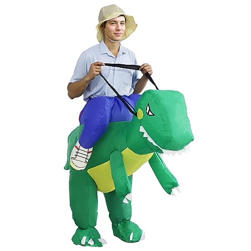 HZGDEJTG Dinosaurier-Kostüm für Erwachsene, beste Dekoration für Partys, Versammlungen, Feiertage, Halloween und andere Feste von HZGDEJTG
