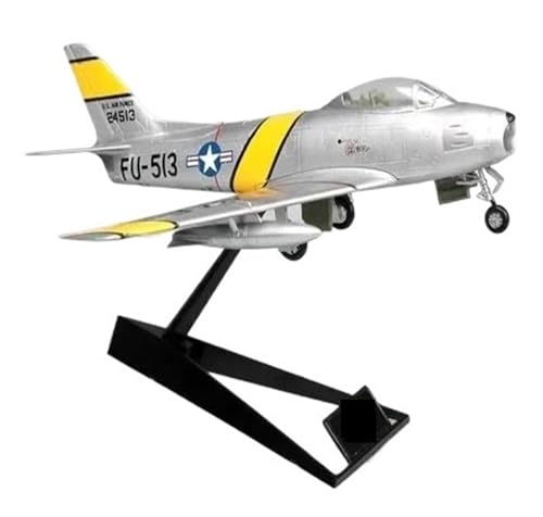 HZZST Flugzeuge Outdoor Toy 37101 1/72 F-86F Sabre Warplane Warcraft Silber FU513 FU972 Militärisches Statisches Plastikmodell von HZZST