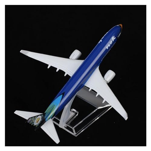 HZZST Flugzeuge Outdoor Toy Flugzeugmodell Aus Metall, 1:400, 16 cm, Indonesien, Flugzeugmodell, Luftfahrt, Airbus, Kinderspielzeug (Farbe : B, Größe : 1 UK) von HZZST