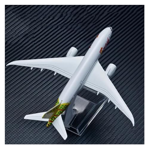 HZZST Flugzeuge Outdoor Toy Flugzeugmodell Aus Metall, 1:400, 16 cm, Indonesien, Flugzeugmodell, Luftfahrt, Airbus, Kinderspielzeug (Farbe : F, Größe : 1 UK) von HZZST