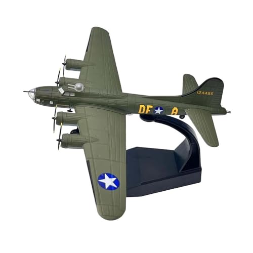 HZZST Flugzeuge Outdoor Toy Maßstab 1:144 WWII US B17 B-17 Flying Fortress Schwerer Bomber Metall Militärflugzeug Flugzeug Spielzeugmodell von HZZST