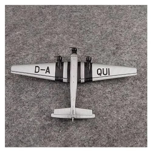 HZZST Flugzeuge Outdoor Toy Maßstab 1:400 Deutsche Lufthansa Devil's Wings – Junker Ju52 Miniatur-Flugzeugmodell Aus Druckguss Aus Metall, Souvenir-Sammlungsspielzeug von HZZST