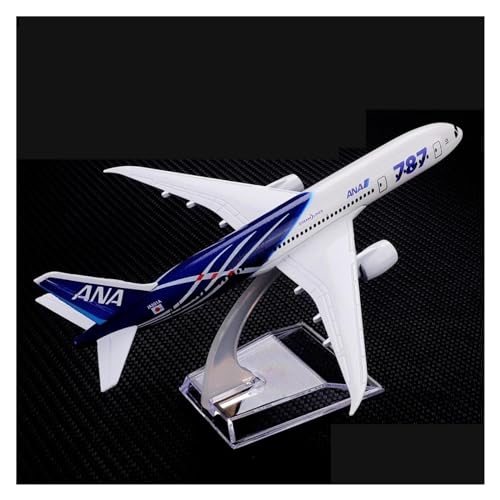 HZZST Flugzeuge Outdoor Toy Metallflugzeugmodell 1:400 16 cm Boeing 787 Prototyp Metallnachbildung Legierungsmaterial Luftfahrt Kinderspielzeug (Größe : B) von HZZST