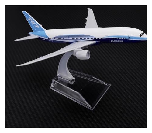 HZZST Flugzeuge Outdoor Toy Metallflugzeugmodell 1:400 16 cm Boeing 787 Prototyp Metallnachbildung Legierungsmaterial Luftfahrt Kinderspielzeug (Größe : EIN) von HZZST