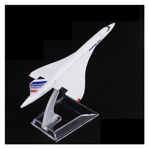 HZZST Flugzeuge Outdoor Toy Metallflugzeugmodell 1:400 16 cm Britisches Concorde-Modell Luftfahrtlegierungsmaterial Kinderspielzeug Flugzeug (Größe : EIN) von HZZST