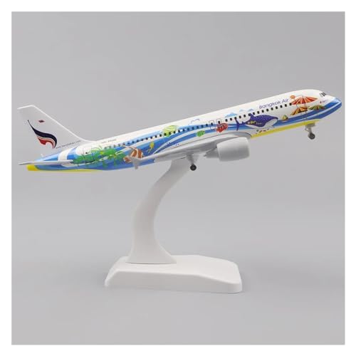 HZZST Flugzeuge Outdoor Toy Metallflugzeugmodell 20 cm 1:400 Asien A320 Legierungsmaterial Luftfahrt Kinderspielzeug Jungen Geburtstagsgeschenk (Größe : E) von HZZST