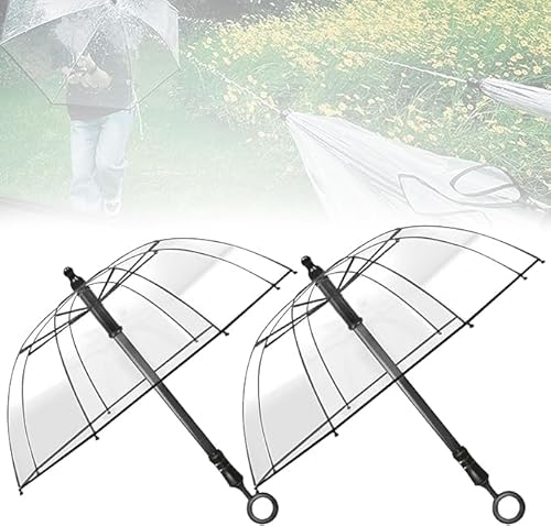Transparentes Wasser Squirter Regenschirm Spielzeug, Regenschirm Wasserpistole, Outdoor-Spielzeug, Eingebaute Sprühdüse mit langem Griff, Streich Regenschutz für Kinder & Erwachsene (Transparent*2) Transparentes Wasser Squirter Regenschirm Spielzeug, Regenschirm Wasserpistole, Outdoor-Spielzeug, Eingebaute Sprühdüse mit langem Griff, Streich Regenschutz für Kinder & Erwachsene (Transparent*2) von HZling