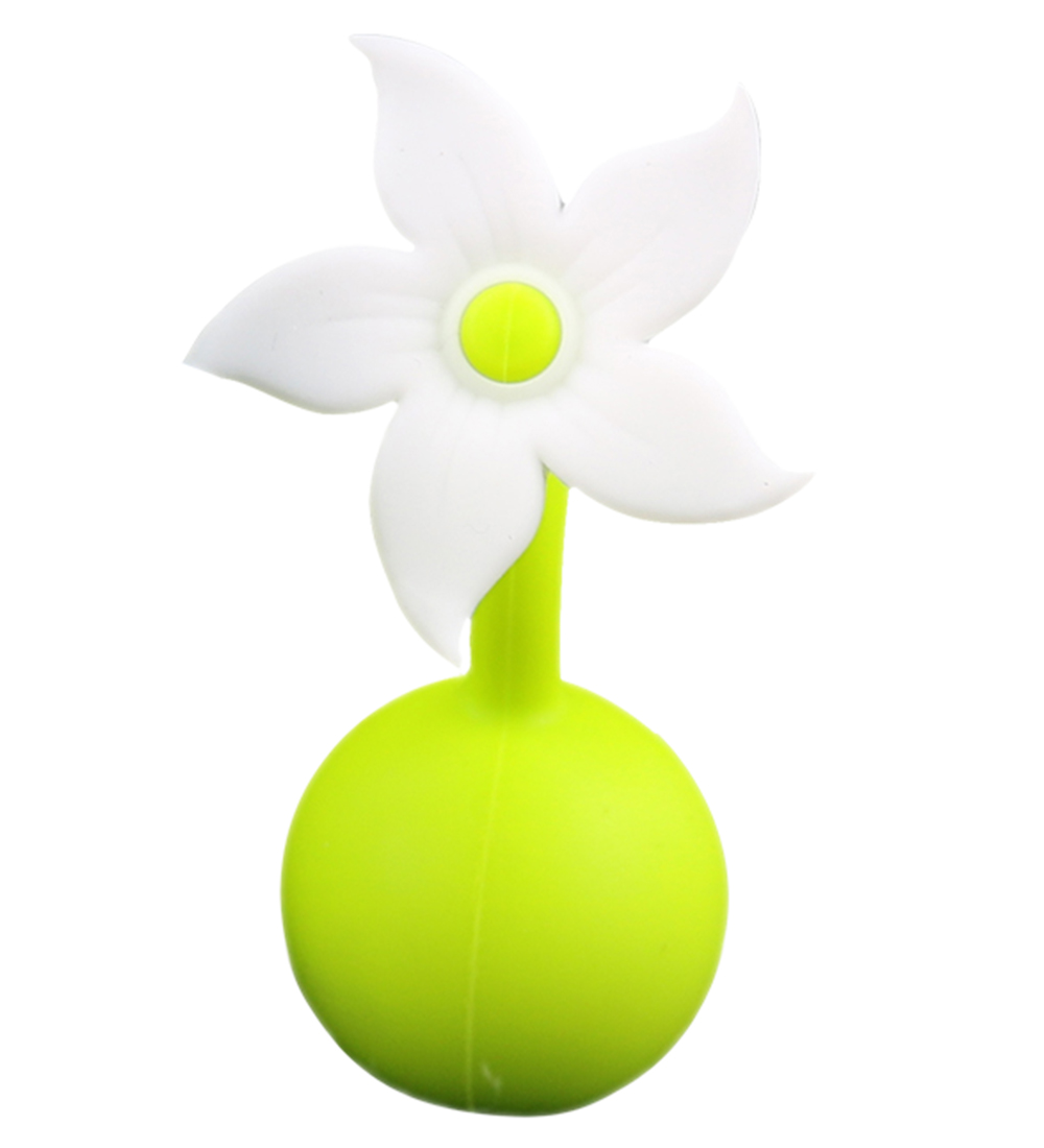 Haakaa Blumenstopper für Milchpumpe - Weiß/Grün - Haakaa - One Size - Milchpumpe Haakaa Blumenstopper für Milchpumpe - Weiß/Grün - Haakaa - One Size - Milchpumpe von Haakaa