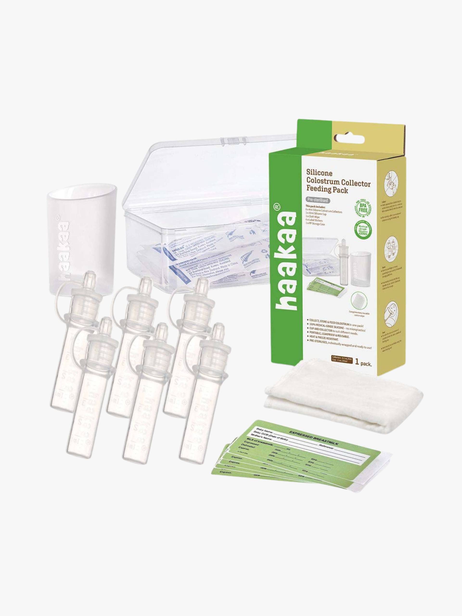 Haakaa Kolostrum-Set mit Kolostrumsammler Haakaa Kolostrum-Set mit Kolostrumsammler von Haakaa