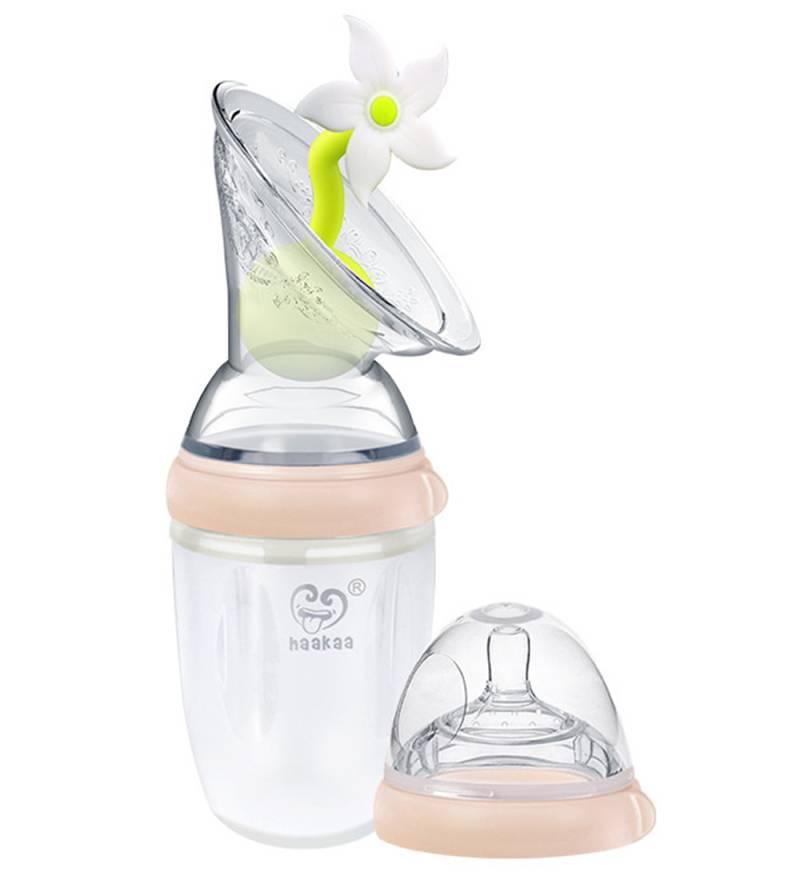 Haakaa Milchpumpe - 250 ml - Starter Pack - Peach - Haakaa - One Size - Milchpumpe Haakaa Milchpumpe - 250 ml - Starter Pack - Peach - Haakaa - One Size - Milchpumpe von Haakaa