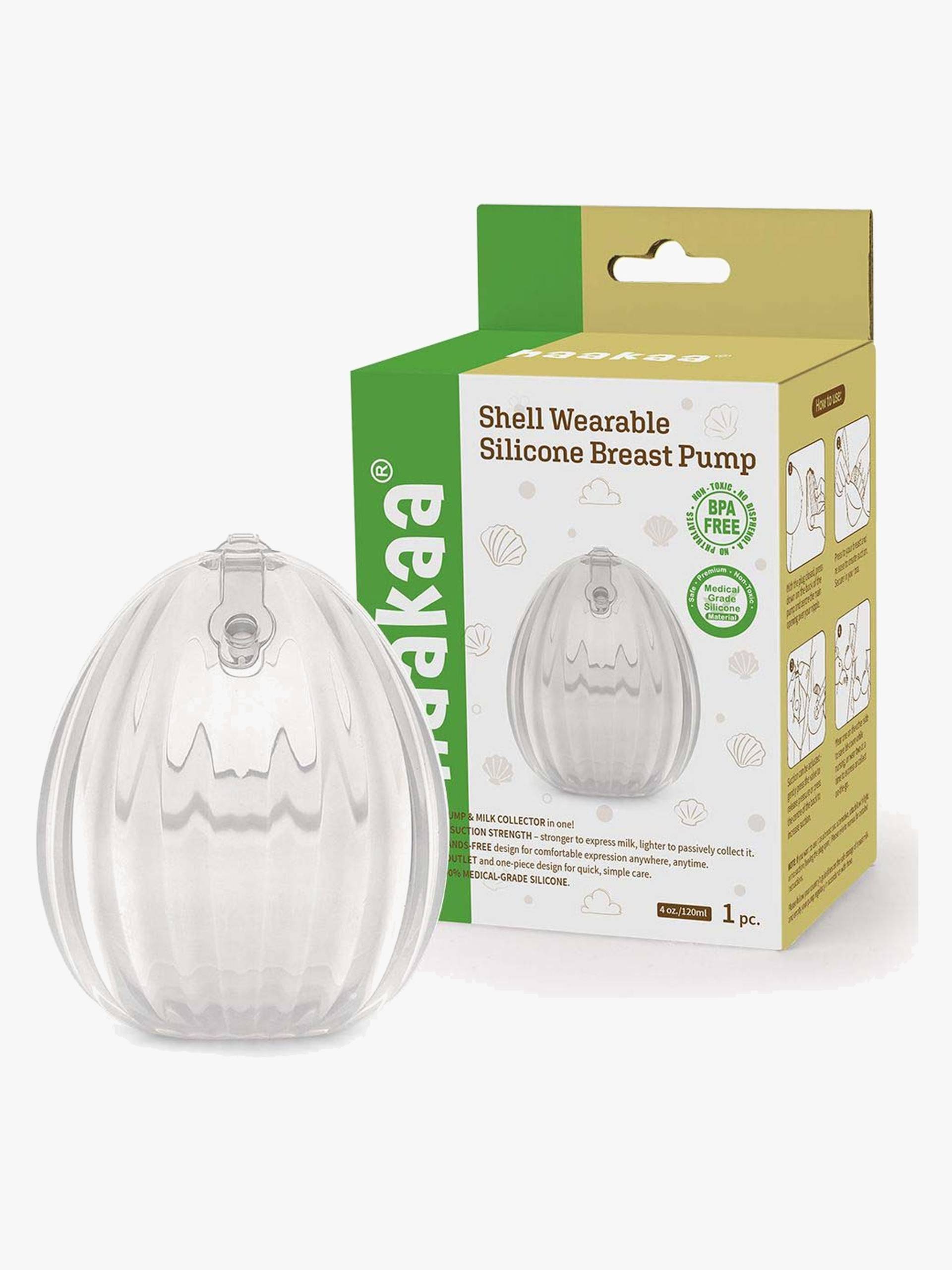 Haakaa Shell Tragbarer Milchsammler 120 ml Haakaa Shell Tragbarer Milchsammler 120 ml von Haakaa