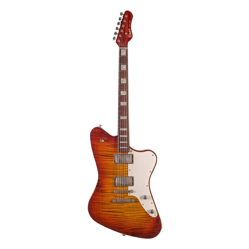 Haar Traditional FB Cherry Burst E-Gitarre von Haar