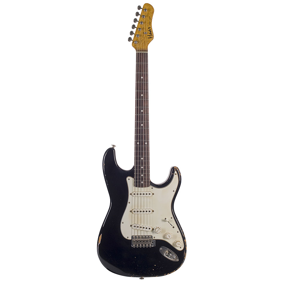 Haar Traditional S, Black, RW, aged E-Gitarre Haar Traditional S, Black, RW, aged E-Gitarre von Haar