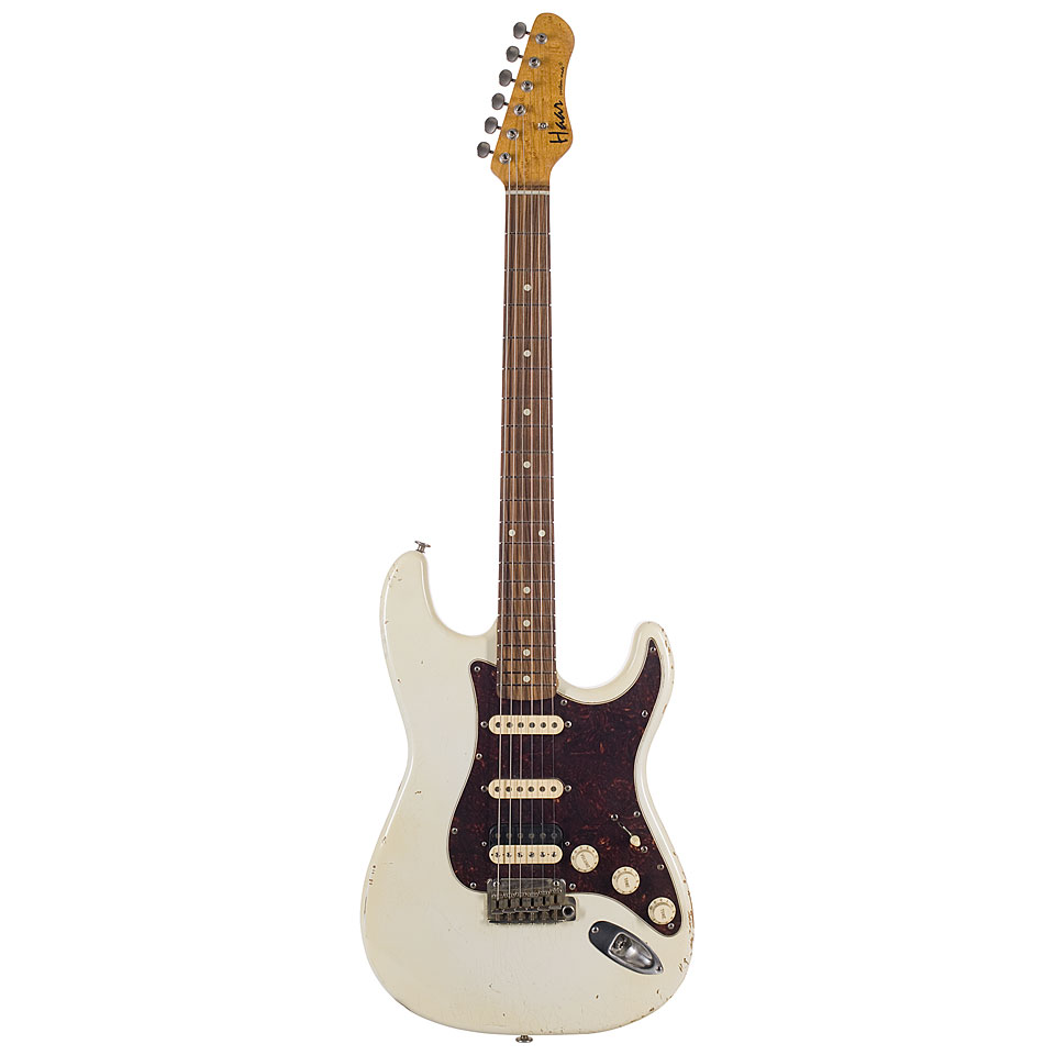 Haar Traditional S aged, Olympic White E-Gitarre Haar Traditional S aged, Olympic White E-Gitarre von Haar