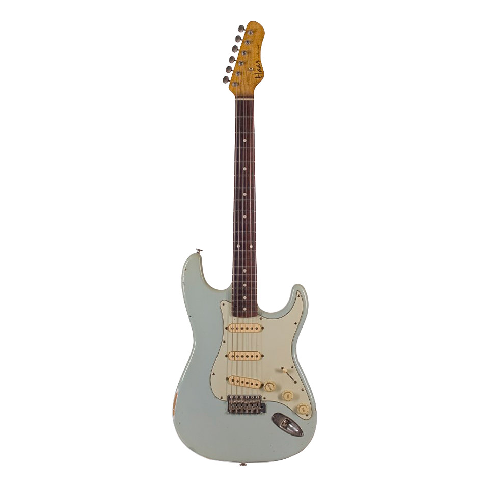 Haar Traditional S aged, Sonic Blue E-Gitarre Haar Traditional S aged, Sonic Blue E-Gitarre von Haar