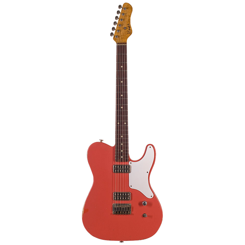 Haar Traditional T, Coral Pink, MN E-Gitarre Haar Traditional T, Coral Pink, MN E-Gitarre von Haar