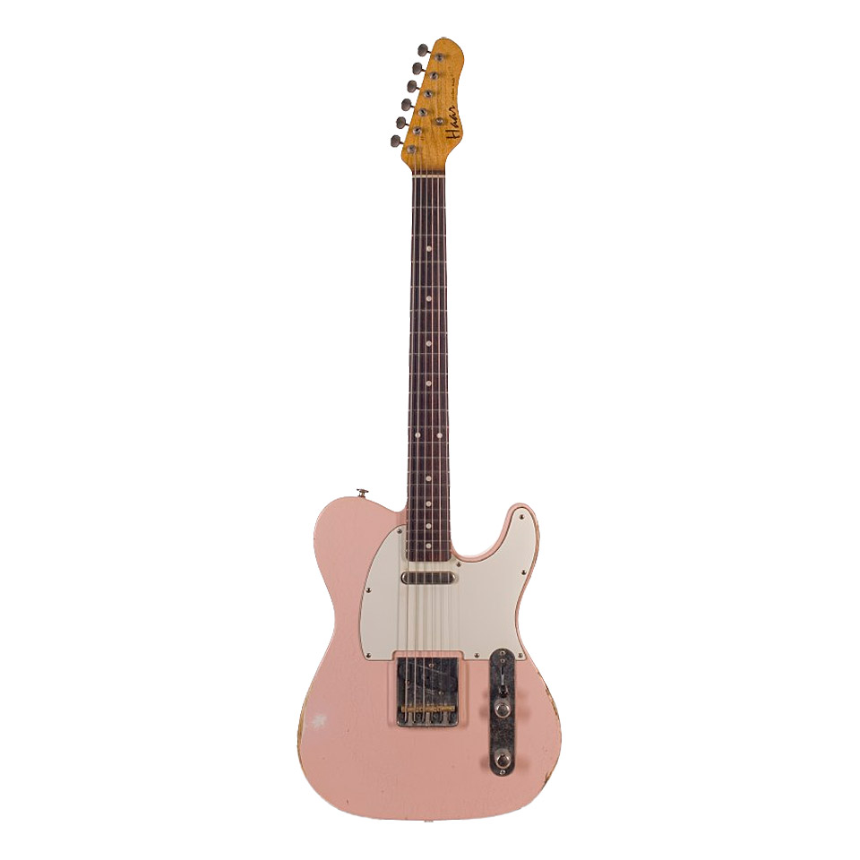 Haar Traditional T Shell Pink E-Gitarre von Haar