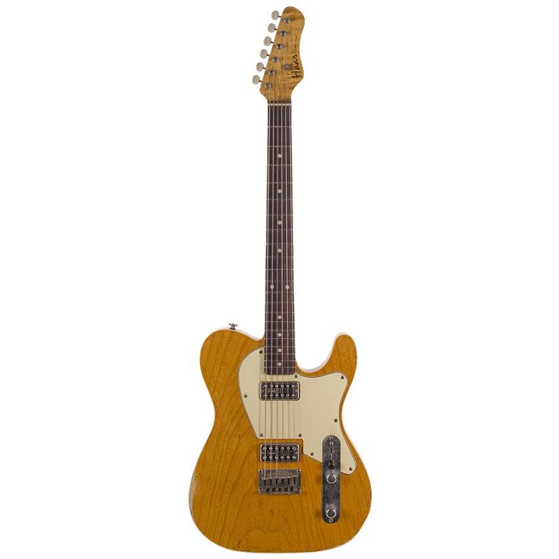 Haar Traditional T aged, Orange Seethrough E-Gitarre von Haar