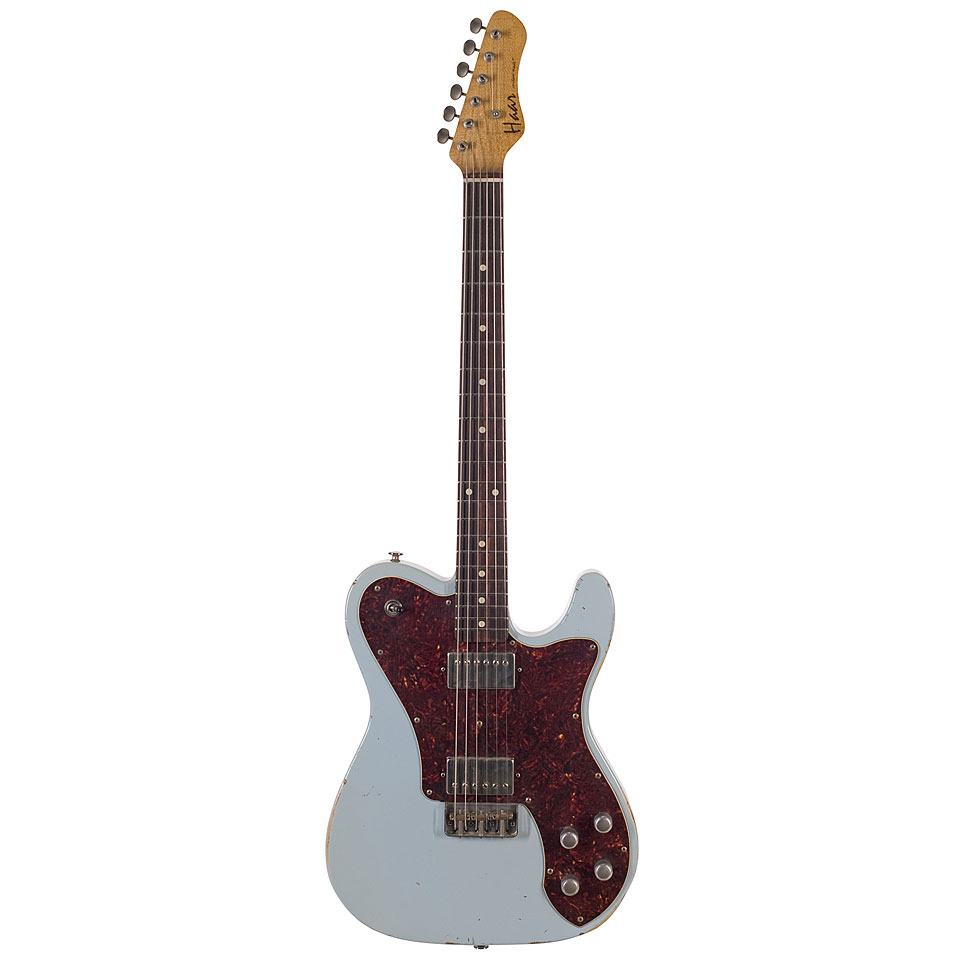 Haar Traditional T aged, Sonic Blue, HH E-Gitarre Haar Traditional T aged, Sonic Blue, HH E-Gitarre von Haar