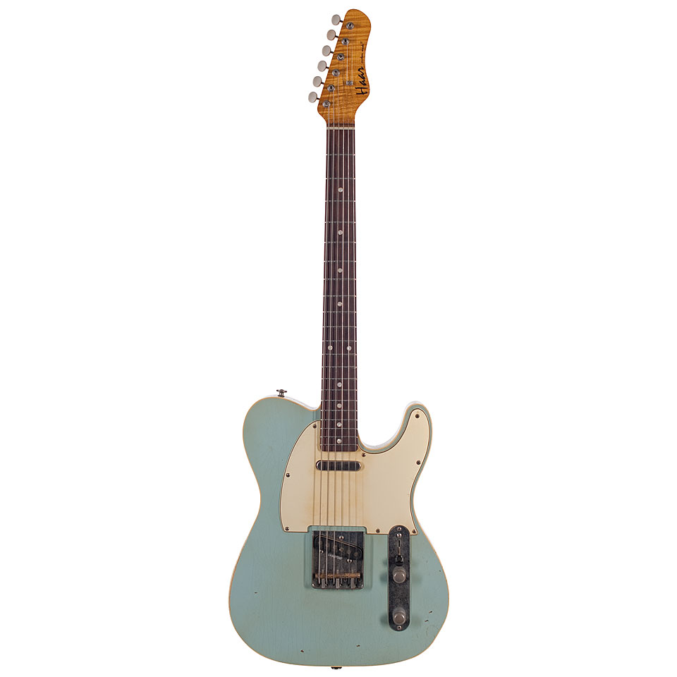 Haar Traditional T aged,Sonic Blue E-Gitarre Haar Traditional T aged,Sonic Blue E-Gitarre von Haar