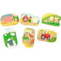 6 erste Puzzles – Bauernhof 6 erste Puzzles – Bauernhof von Haba Sales GmbH & Co.KG