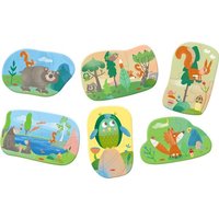 6 erste Puzzles - Waldtiere von Haba Sales GmbH & Co.KG