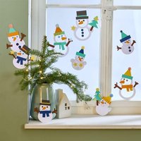 Bastelset - Fensterbild Schneemänner Bastelset - Fensterbild Schneemänner von Haba Sales GmbH & Co.KG
