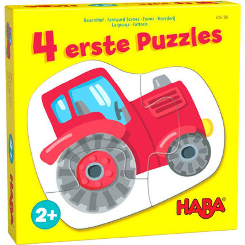 4 erste Puzzles, Bauernhof (Kinderpuzzle) von Haba Sales GmbH & Co.KG