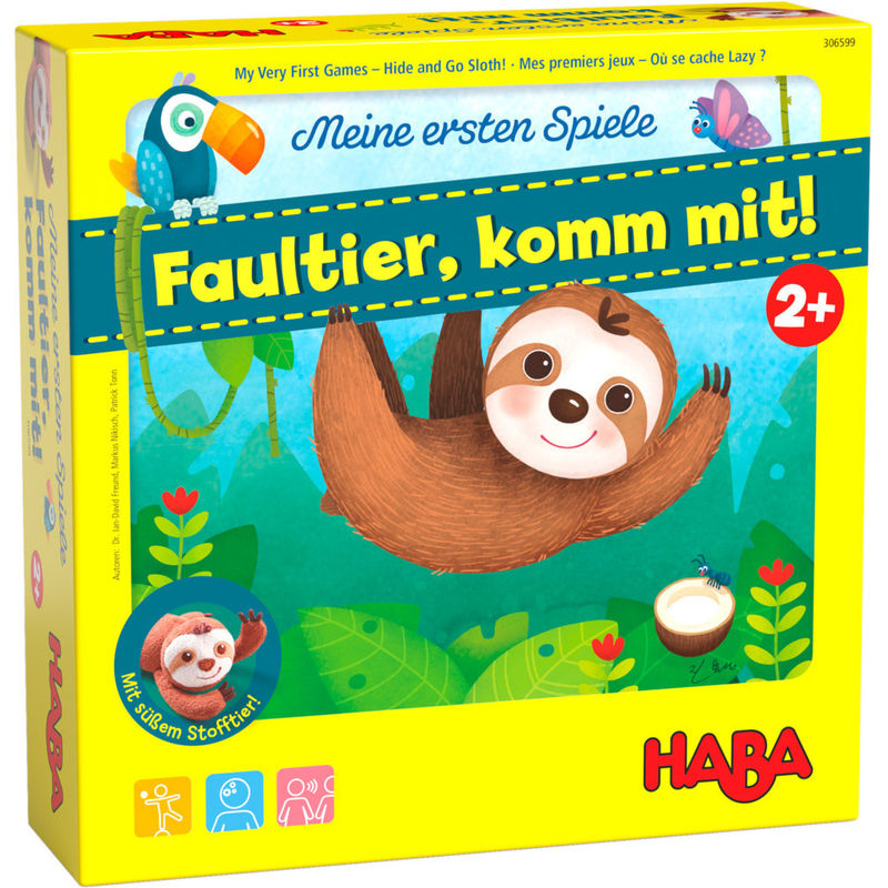 Meine ersten Spiele - Meine ersten Spiele  Faultier, komm mit! von Haba Sales GmbH & Co.KG